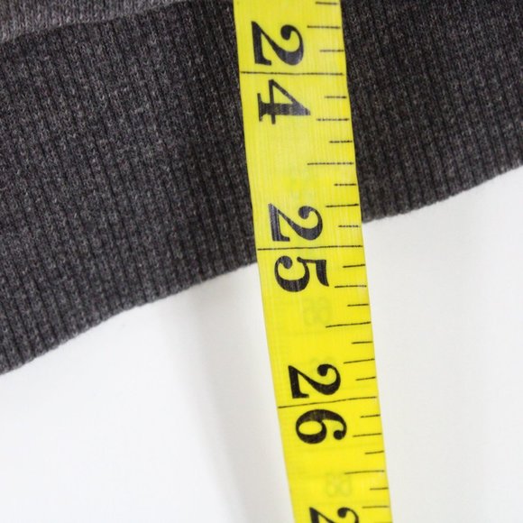 FUDA Hoodie Sweatshirt Women's Gray Full Zip Long Sleeve Cotton Size Small S - Picture 8 of 8